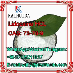 in Stock 99% High Purity Lidocaine HCl CAS 73-78-9 from JIANGSU KAIHUIDA NEW MATERIAL TECHNOLOGY CO., LT