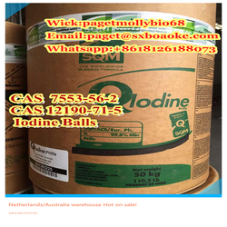 Pure Iodine Prilled Iodine Balls Iodine 99% CAS: 7553-56-2  from SHANXI BOAOKE LTD