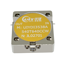UHF Band 540 to 640MHz RF Drop in Isolators High Isolation 20dB