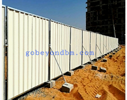 Gi Corrugated Fence Panels for Rent and Sale from GOBEYOND BUILDING MAINTENANCE LLC
