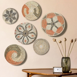 Seagrass Wall Basket Decoration, Wall Hanging Basket, Wall Art from HANDIPASSION., JSC | HANDICRAFT MANUFACTURER