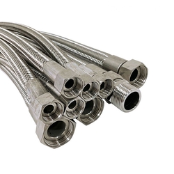 Yozonetech Teflon PTFE Stainless Steel (SS) Wire Braided Hose 100% Virgin High-pressure OEM/ODM SAE 