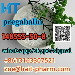 Top quality lowest price pregabalin powder cas148553-50-8 whatsapp+8613163307521 from HAITE INTERNATIONAL TRADING CO.,LTD