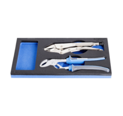 Set of BI and Grip Pliers in SOS Tool Tray from ADAMS TOOL HOUSE