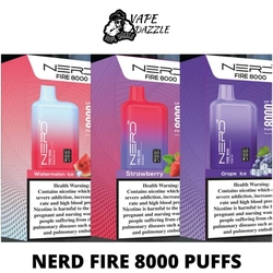 BUY NERD FIRE 8000 PUFFS BEST VAPE SHOP IN DUBAI V ...