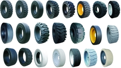 Fork lift tyres