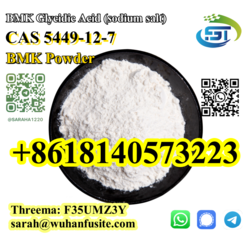 Hot sales CAS 5449-12-7 BMK Glycidic Acid (sodium salt) with high purity from WUHAN FIRST NEW MATERIAL CO.,LTD