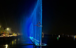 Hyderabad 180M Musical Floating Fountain, India 2023