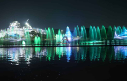 Hyderabad 180M Musical Floating Fountain, India 2023