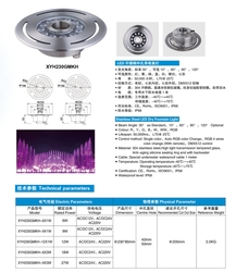LED Lights for Water Fountain Dancing Fountain with DMX Control