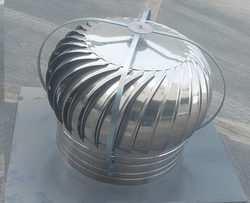 Roof mounted fan