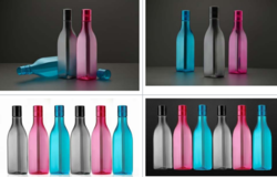 Plastic Diamond Design water bottle