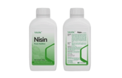 Nisin used in the production of beverages