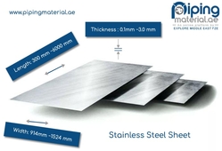 Stainless Steel Sheet from EXPLORE MIDDLE EAST FZE