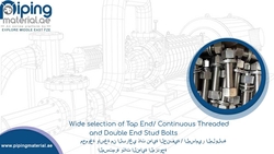Stainless Steel Stud Bolts from EXPLORE MIDDLE EAST FZE