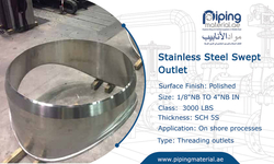 Stainless Steel Sweep Outlet from EXPLORE MIDDLE EAST FZE