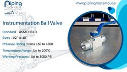 Instrumentation Ball Valve from EXPLORE MIDDLE EAST FZE