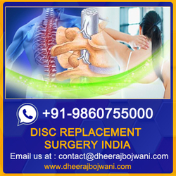 Artificial Disc Replacement surgery in India from NEUROSURGERY IN INDIA