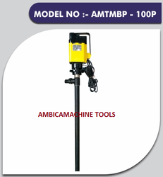 Electric Motor Driven Barrel Pump made From Polypropylene from AMBICA MACHINE TOOLS