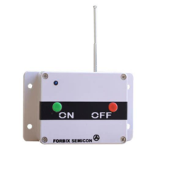 Wall mount IP65 wireless call button (with metal antenna) from FORBIX SEMICON TECHNOLOGIES PVT LTD