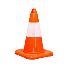 PVC Traffic Cone 32CM Reflective Supplier in UAE 