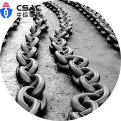 Welded Large Pitch Studless Link Anchor Chain from CHINA SHIPPING ANCHOR CHAIN CO.,LTD