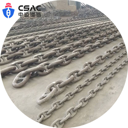 Welded Large Pitch Stud Anchor  Lifting Chain Galvanized Chain