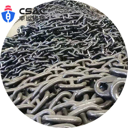 ABS certificated Marine Anti-rust Grade 2 Grade 3 Stud link used anchor chain from CHINA SHIPPING ANCHOR CHAIN CO.,LTD