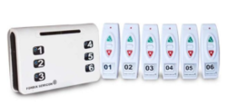 6 remote call bell, FBXWACS06 from FORBIX SEMICON TECHNOLOGIES PVT LTD