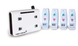 4 remote call bell, FBXWACS04 from FORBIX SEMICON TECHNOLOGIES PVT LTD