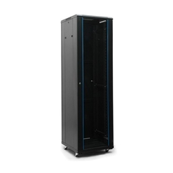 42RU Server Cabinet Floor Standing with Glass Door from SIS TECH GENERAL TRADING LLC