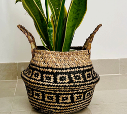 FOLDABLE DESIGNED SEAGRASS BASKETS COMBO IN TWO SIZES  SUPPLIER IN ABUDHABI