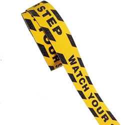 WATCH YOUR STEP - ANTI SLIP TAPE SUPPLIER IN ABUDHABI,UAE from EXCEL TRADING LLC (OPC)