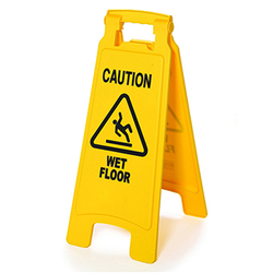 WET FLOOR CAUTION BOARD from EXCEL TRADING LLC (OPC)