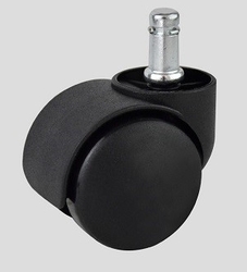 Hooded Twin Wheel Casters with Collar from BAI YE INDUSTRIAL CO LTD