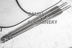 80/156 conical twin barrel screw is widely used in ...