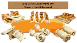 Basted Flavors Rawhide Chews from DOGGYCHEWS INTERNATIONAL CO., LTD