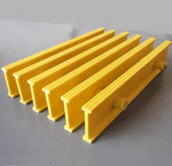 FRP Fiberglass pultruded grating from HENNA HONGJI COMPOSITE MATERIALS CO LTD