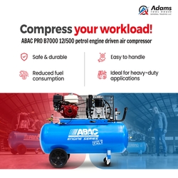 ABAC PRO B7000 12/500 Petrol Air Compressor Dealer in UAE from ADAMS TOOL HOUSE