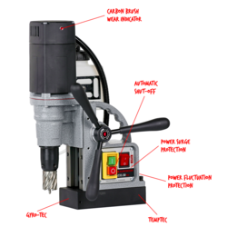 Magnetic drilling machine Ã¸30 220V, ECO.30S+ 220V from EUROBOOR