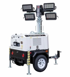 Illuminate any job site with towable light generators from Morgan Ingland FZ LLC – reliable lighting solutions for every project, day or night!