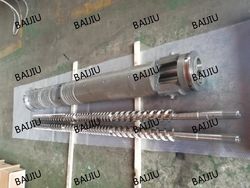 Professional Manufacturer Parallel Twin Screw Barrel for Recycled Plastic Pelletizing Extruder