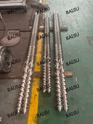 SKD Set Bimetallic Parallel Twin Barrel Screw for PVC Pipe Products