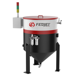 Premium 210L Waterjet Abrasive Hopper Feeder System