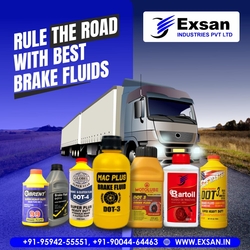 Exsan Brake Fluid Dot3, Dot4, Dot5.1