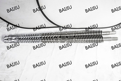 80/156 conical twin barrel screw manufacturing Chi ...