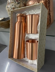 Copper Water Bottle from S.J.HANDICRAFTS