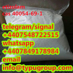 many repeat purchase Etizolam cas40054-69-1 from TYPU GROUP CO.,LTD.