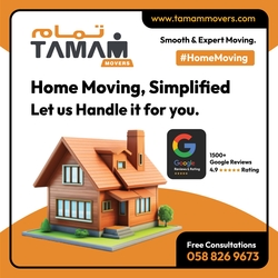 Apartment Moving Services in Dubai from TAMAM MOVERS DUBAI