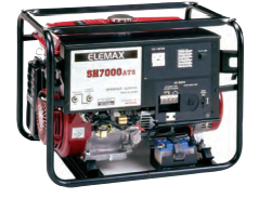 Portable gasoline generator with ATS in UAE